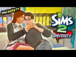 I modded Sims 2: University so students can have babies now... why did I do this