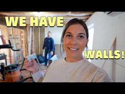 Finishing Our Basement Part 3 - Electrical, Insulation, and Drywall