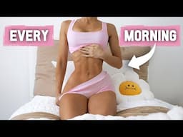 7 Min LAZY GIRL AB Workout - Get Abs in Bed! Upper, Lower Abs & Waist, No Equipment, At Home
