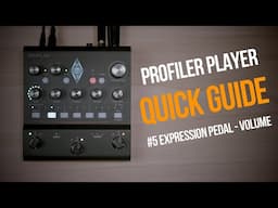 Kemper Profiler Player | Quick Guide | #5 EXP Pedal Volume (german)