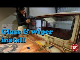Sam gets Glass and wipers install - 1965 FJ45