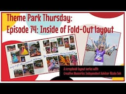 Theme Park Thursday: Episode 74: Inside of fold-out layout