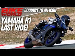 YAMAHA R1 FINAL RIDE! | WE PAY HOMAGE TO ONE OF THE BEST SUPERSPORT BIKES EVERY MADE