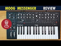 Moog Messenger Review and 2 ways to get more out of it ("DFAM mode" & paraphonic trick) // Tutorial
