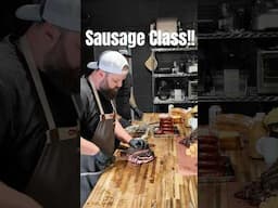 Chuds BBQ Sausage Class!!