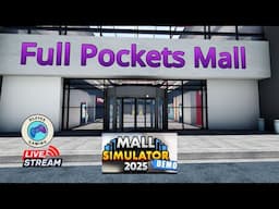 🔴 [LIVE] Can we get to level 4 and unlock the Tech Shop? Mall Simulator 2025 Demo