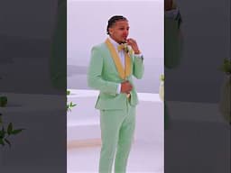 The Raw Moment I Seen Her Walk To The Alter 🥹