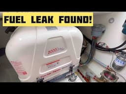 Beneteau Antares 11 Fuel Leak Found!