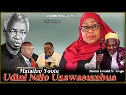 MATATIZO YOOTE NIUDINI NDIO UNAWASUMBUA ||KHUTBA YA IJUMAA  MASJID MANYEMA SHEIKH HAMID MASOUD JONGO