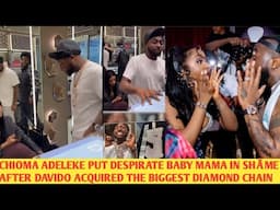 CHIOMA ADELEKE PUT DESPIRATE BABY MAMA IN SHÃME AS DAVIDO BOUGHT CUSTOMIZED DIAMOND CHAIN