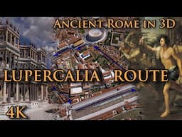 Following LUPERCALIA Route - Virtual Ancient Rome in 3D