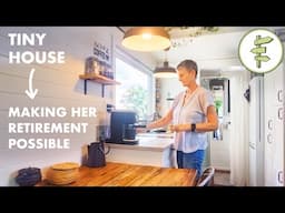 Woman Moves Into a Tiny House to Reduce Expenses & Make Retirement Affordable