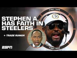 Stephen A. says the Steelers are MORE LIKELY to make the playoffs than the Cowboys | First Take