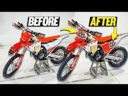 Dirtbike Number Plate Graphics Install (Attack Graphics - Fast Turnaround & Affordable)