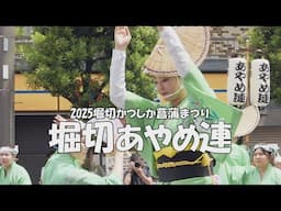 阿波踊りの組踊り「堀切あやめ連」2025堀切かつしか菖蒲まつり【Awa Odori in Tokyo／Horikiri Ayameren Performance】（2025.6.8）