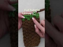 Surprise Dad! Minecraft Can Cozy Crochet Idea! 🎮✨