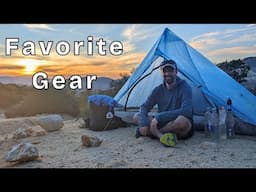 My Favorite Gear on the PCT