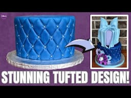 How To Make A Fondant Tufted Cake!