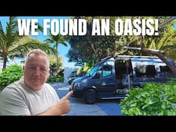 Christmas in a Self-Built Campervan at Los Escullos, Cabo de Gata National Park Spain