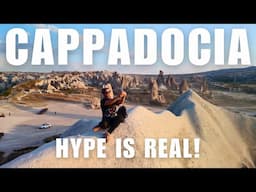 Cappadocia LIVES UP TO THE HYPE 🔥 Hot Air Balloons, ATV Thrills & Fairy Chimneys, Turkey Travel Vlog