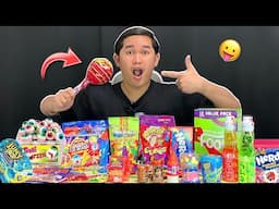 TIKTOK MOST SOUR GUMMY CANDY MUKBANG (masarap lahat)