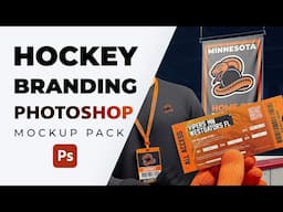 Hockey Branding Mockup Pack | Photoshop Tutorial