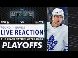 Maple Leafs vs Ottawa Senators LIVE POST GAME ft. Carter Hutton | Rd. 1, Game 5 Reaction
