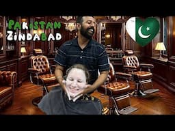 Cheap face massage 💆🏼‍♀️ by the best Pakistani 🇵🇰barber 💈