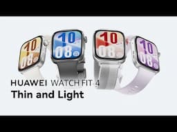 HUAWEI WATCH FIT 4 - Thin and Light