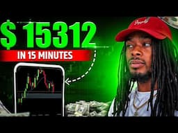 Live Trading Gold: $15,312 In Fifteen Minutes Using Supply & Demand Strategy | FUTURES