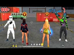 No Internet Prank with New Bundle 😍 999+ Prank First Time With Girl Bundle ⚡ Garena Free Fire 🔥