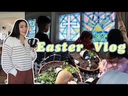 Easter DIY for Kids | Stained Glass Window + Resurrection Garden