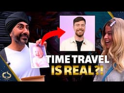 MR BEAST, TIME TRAVEL AND A MAGIC AIRTAG?!?! - Street Magic with Magic Singh