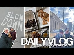 Day in the Life Vlog | Toronto Day, Thrifting & Shopping | Spend My Days Off With Me