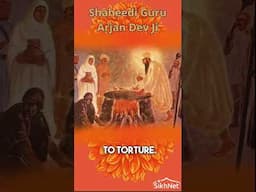 Guru Arjan Dev Ji Shaheedi #guruarjandevji #shaheedi