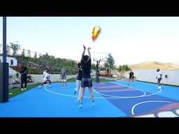 I TEAMED UP W/ CashNasty For This BALLISTIC 5v5 Against ACTUAL COMP HOOPERS!!