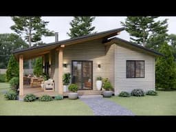 Small and Cozy House 740sqft (70m2) of Practicality and Comfort