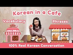 Ordering at a Cafe in Korean ☕ | Menu Vocabulary, Ingredients & Useful Phrases for Travelers!
