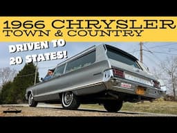 1966 Chrysler Town and Country Station Wagon! 9 Passenger MoPar 440 TNT V8 Cross Country Cruiser!