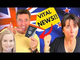 VISA UPDATE 📣🇳🇿 New Zealand Immigration Changes to Work Visas (AEWV) in 2025