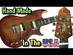 Making A Sunburst Scarred Reaper By Hand!!! You can Make Your own Guitar Too!