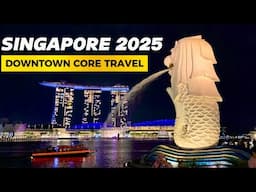 Singapore 2025 Travel | Gardens By the Bay, Marina Bay Sands, Merlion Park & More!