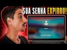 SUA SENHA EXPIROU E DEVE SER ALTERADA NO WINDOWS 10 ou 11? APRENDA RESOLVER!