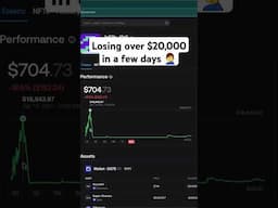 How I lost $28,000 in 3 days trading crypto #cryptocurrency