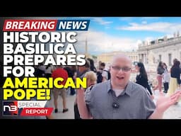 🚨BREAKING: EXCLUSIVE: Inside St. Peter's Basilica! Reporter Nearly Tears Up At Sacred Site!🚨