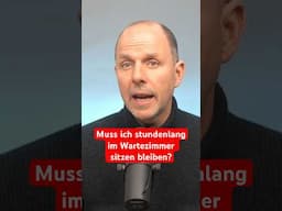 Wie lange muss man im Wartezimmer beim Arzt maximal sitzen bleiben?​ 🕑 | WBS.LEGAL #shorts