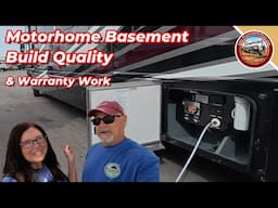 A Danger Zone In Your Motorhome? Storage Compartment Build Quality! And More Warranty Work