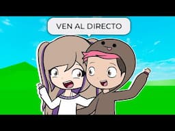 JUGANDO ROBLOX EN DIRECTO !! LYNIEL 💜 #shorts