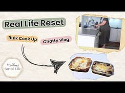 Real Life Reset: Meal Prep, Haul & Tidy Up (Chatty & Calm)