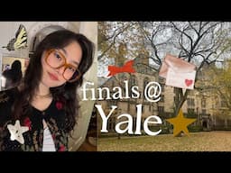 finals week at yale | late night studying, productive vlog, intense cramming